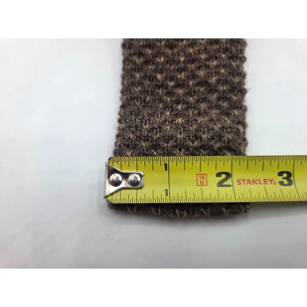 The Regiment Shops Colorado Brown Knit Wool Tie 2